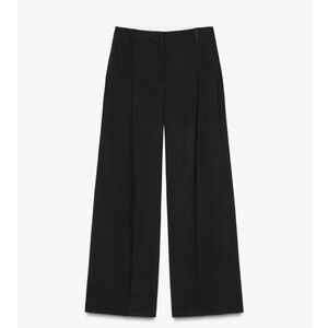 Zara Black Wide-Leg Women's Pants